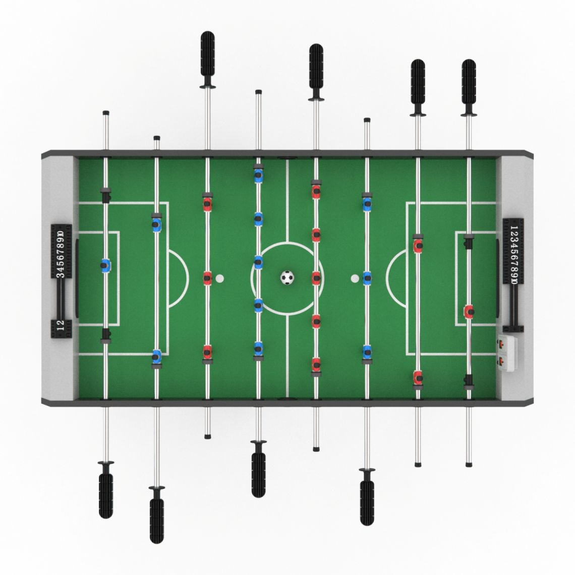 Игровой стол - футбол DFC Barcelona2 121 х 61 см, складной