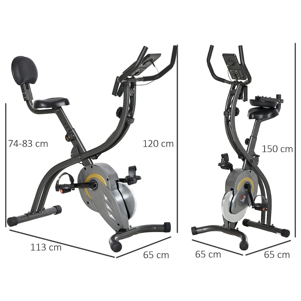 Велотренажер X-Bike DFC HOMCOM — купить в Actus Sport