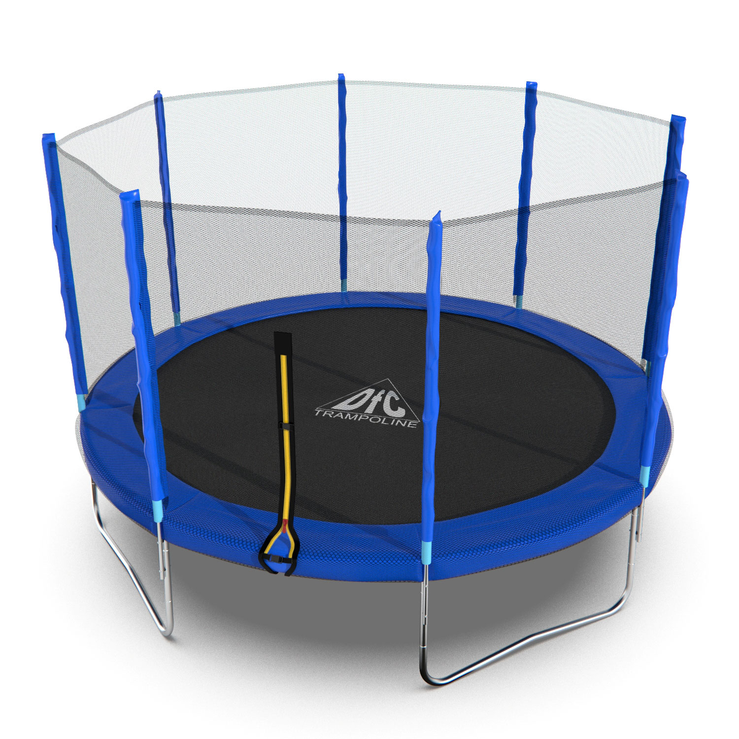 Батут DFC Trampoline Fitness с сеткой 12ft (12FT-TR-B)