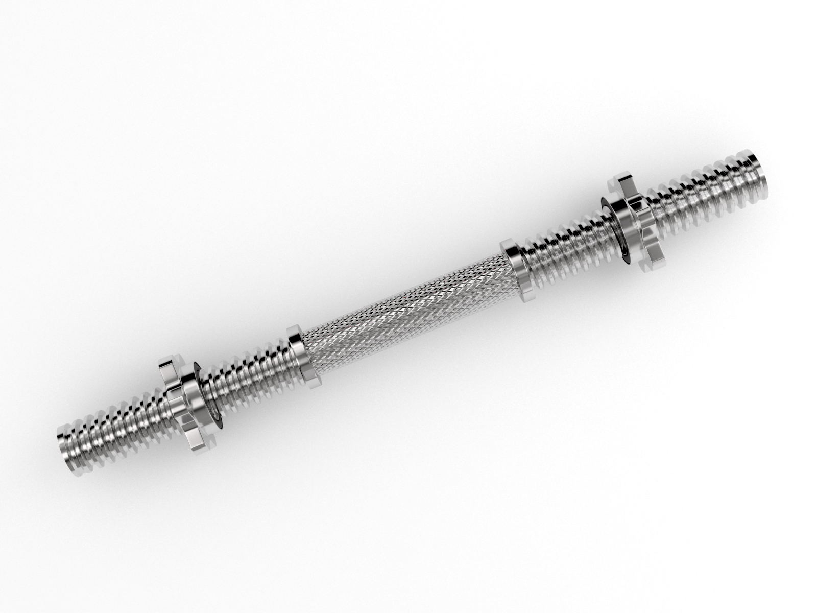 Гриф гантельный UNIX Fit 41 см / 25 мм хромированный