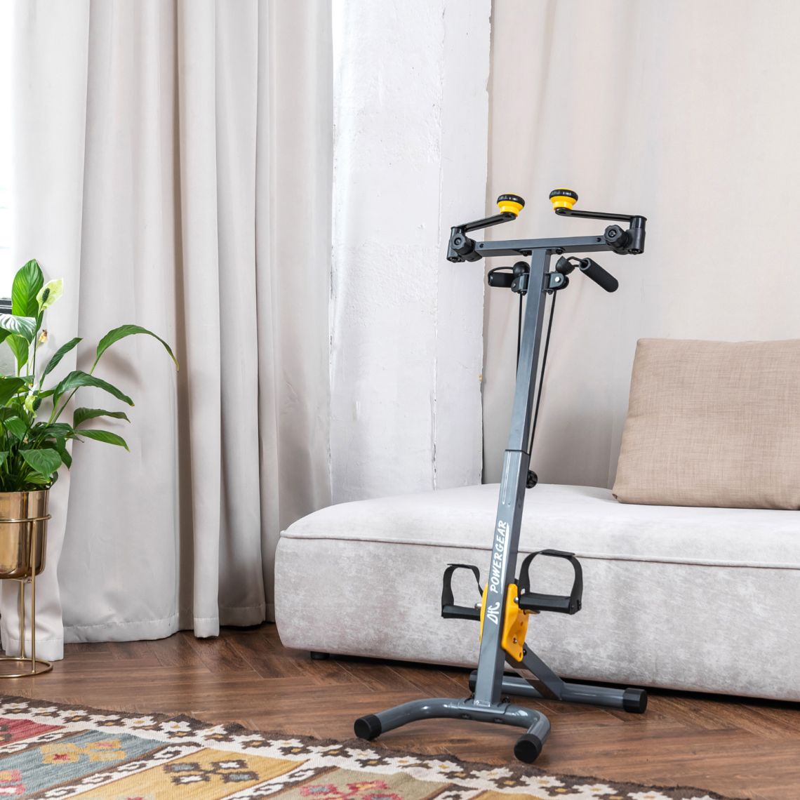 Велотренажер двойной DFC B810Y DUAL BIKE MAXI — купить в Actus Sport