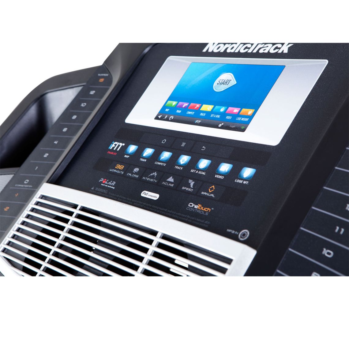 Беговая дорожка NordicTrack Elite 2500 + кардиопояс Polar — купить в Actus Sport