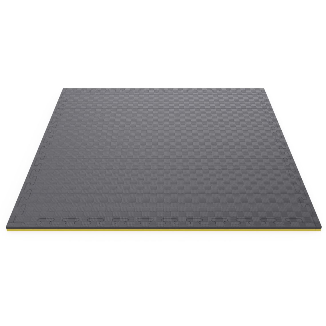 Будо-мат EVA DFC 100 x 100 см, 20 мм, цвет желто-графитовый — купить в Actus Sport
