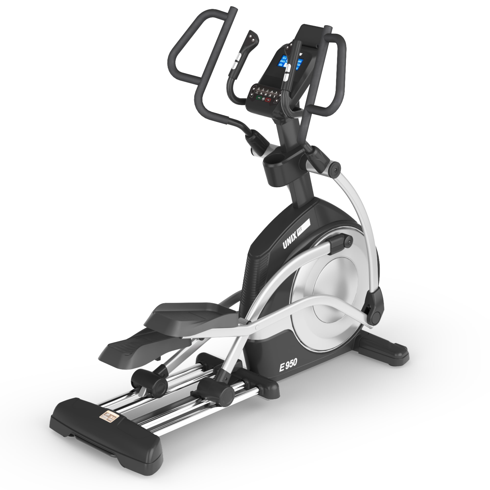 Эллиптический тренажер UNIX Fit E-950 (LED) PRO ручной наклон / Manual Incline — купить в Actus Sport