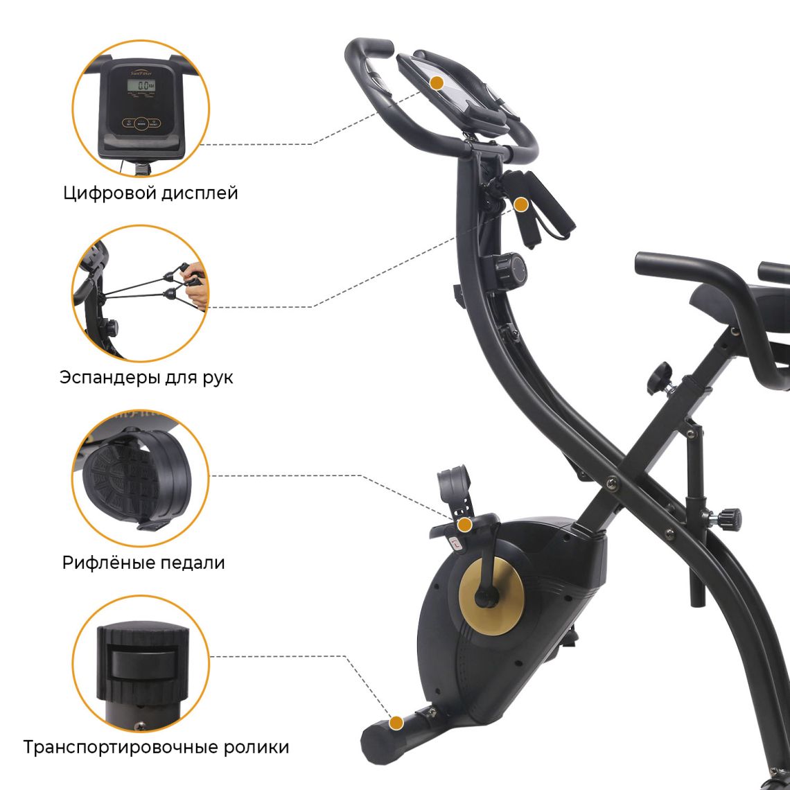 Велотренажер DFC SUN FITTER PRO — купить в Actus Sport