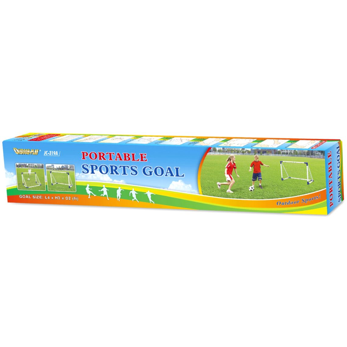 Ворота игровые DFC 4ft Portable Soccer GOAL319A