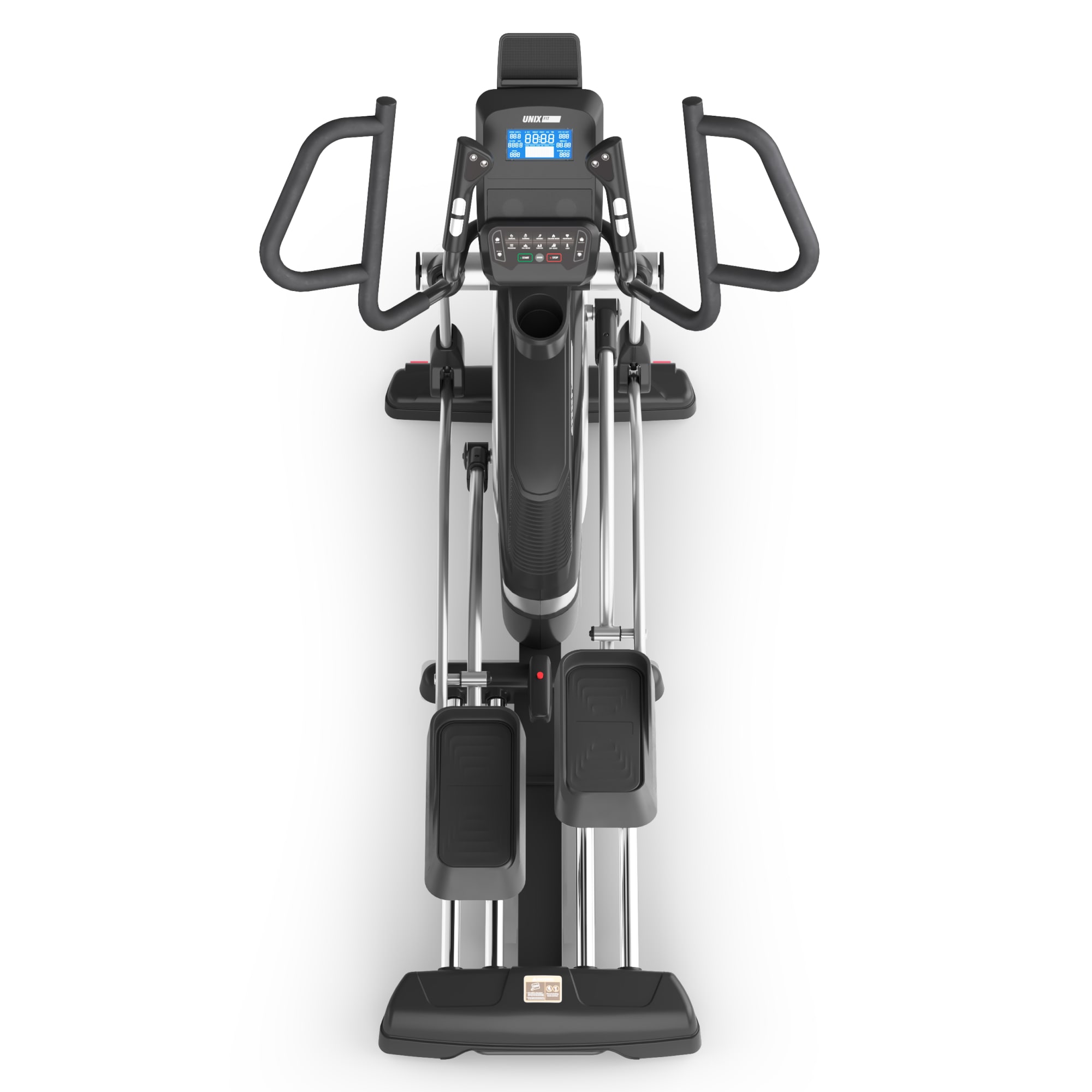 Эллиптический тренажер UNIX Fit E-950 (LED) PRO ручной наклон / Manual Incline — купить в Actus Sport