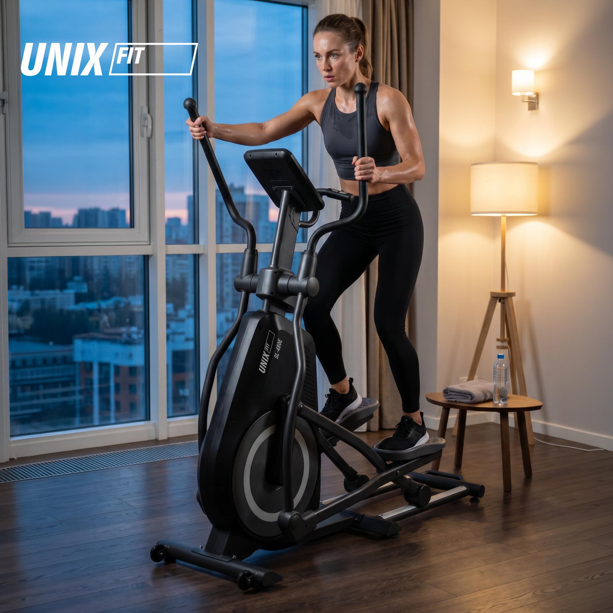 Эллиптический тренажер UNIX Fit SL-480E — купить в Actus Sport