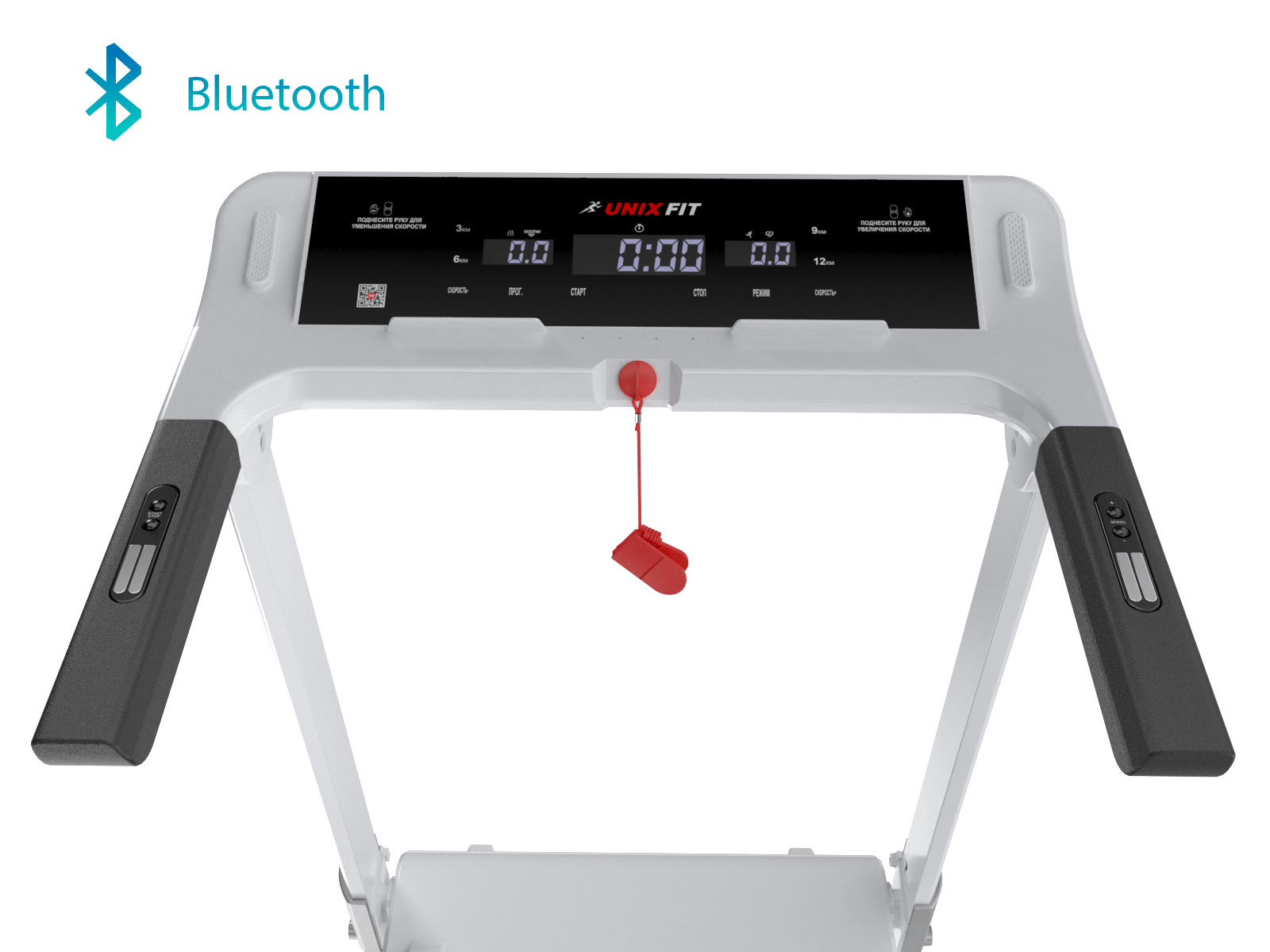 Беговая дорожка UNIX Fit Hi-tech F2 арктический лед