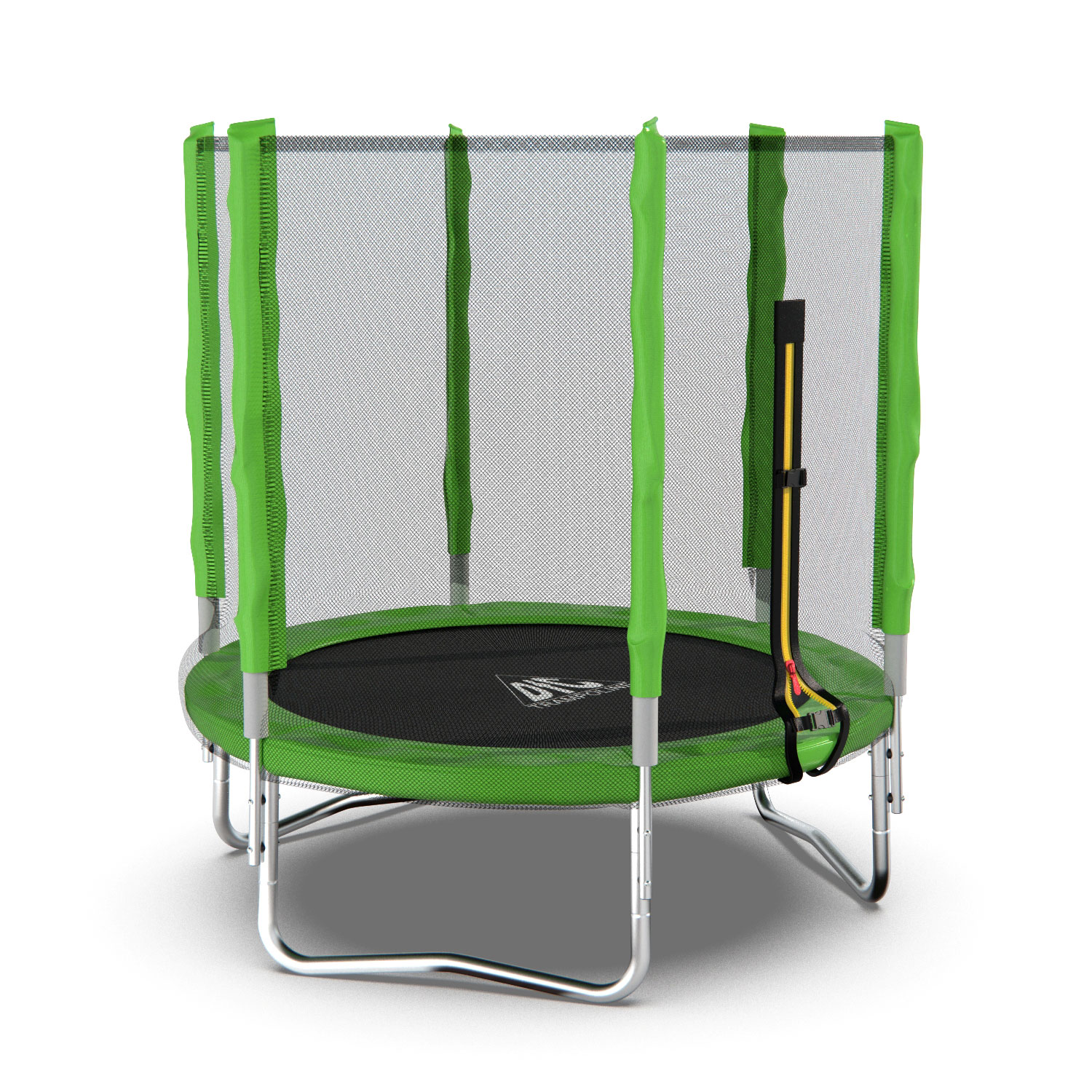 Батут DFC Trampoline Fitness с сеткой 5ft Светло-зелёный