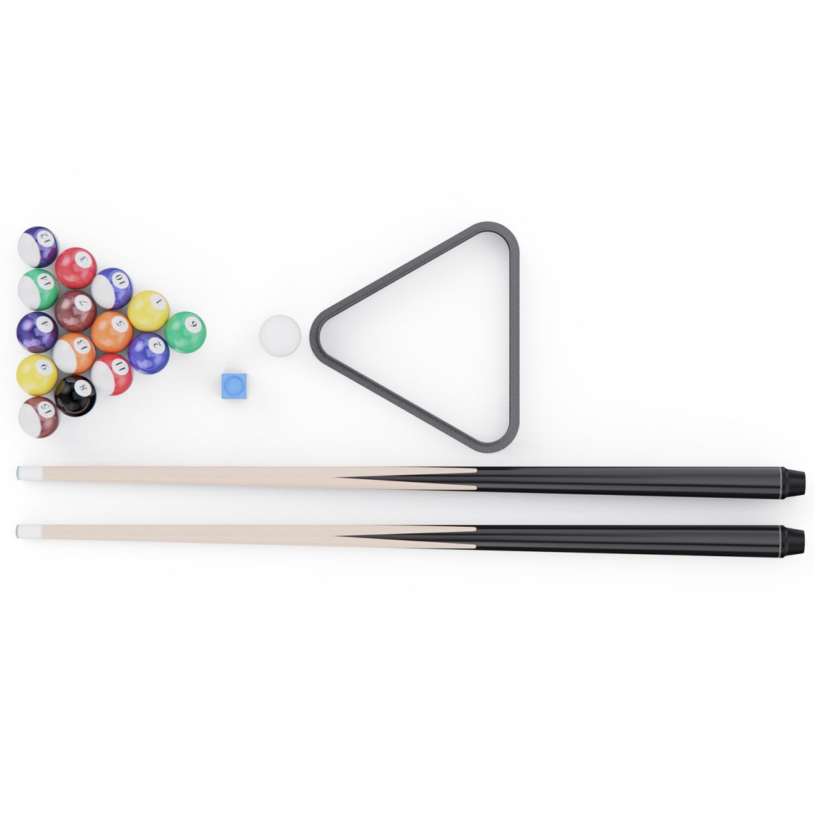 Игровой стол - бильярд DFC 27" RQ22004-PVC, 69 х 36 см