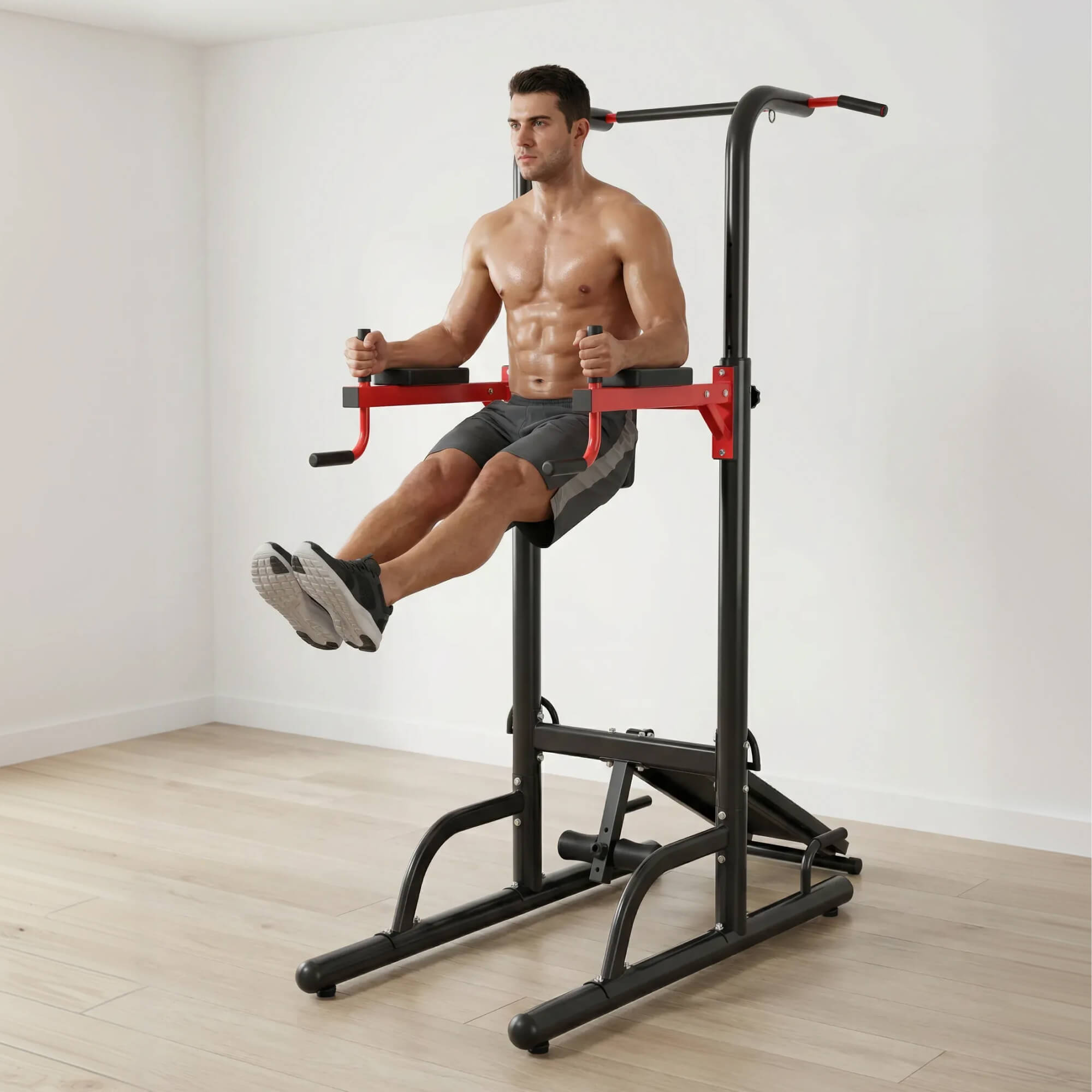 Турник-пресс-брусья UNIX Fit силовая стойка / Power Tower 170P