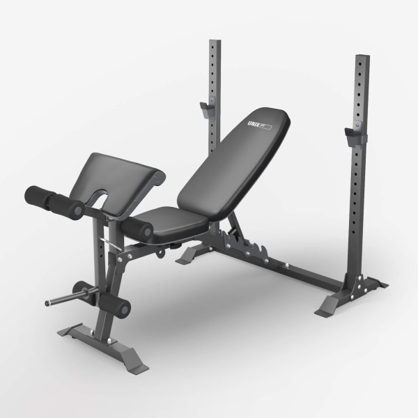 Скамья силовая со стойками UNIX Fit Bench 130DD