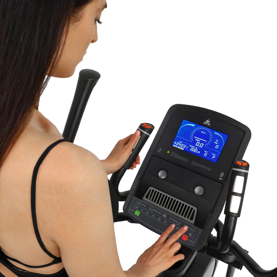 Эллиптический тренажер DFC Cardio E5800P генераторный — купить в Actus Sport