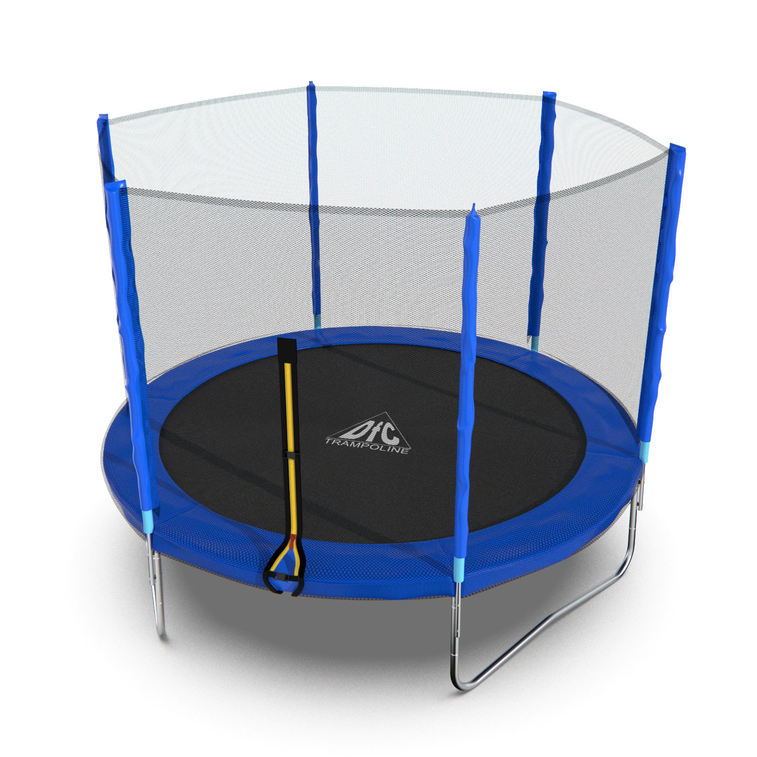 Батут DFC Trampoline Fitness с сеткой 10ft Синий