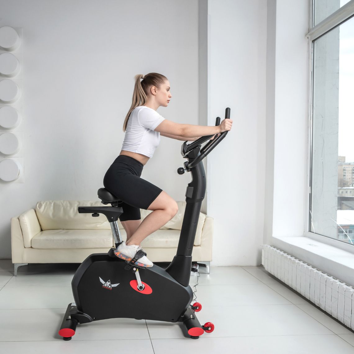 Велотренажер DFC Cardio B255P электромагнитный — купить в Actus Sport
