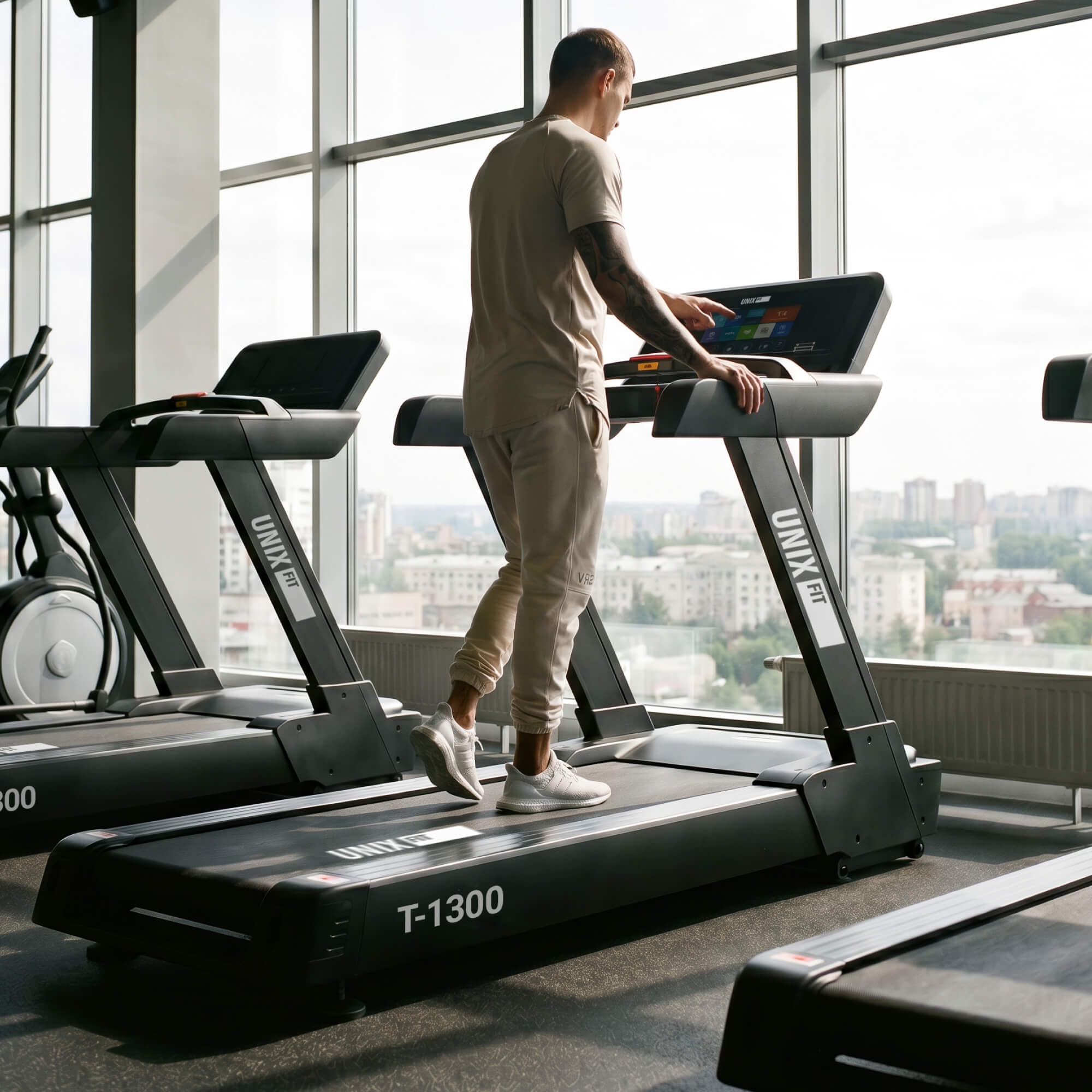 Беговая дорожка UNIX Fit T-1300 PRO (10,1" TFT) — купить в Actus Sport