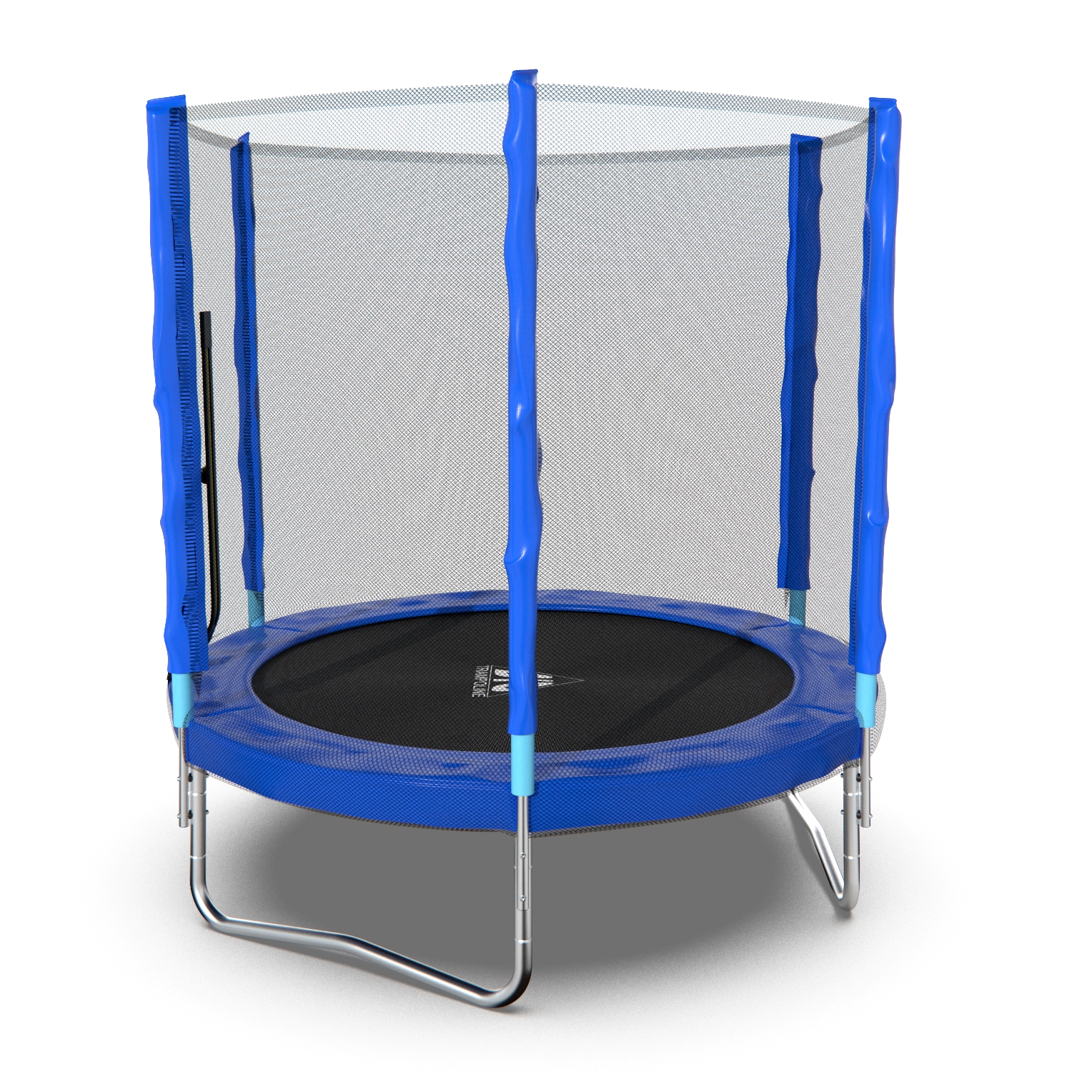 Батут DFC Trampoline Fitness с сеткой 6ft Синий