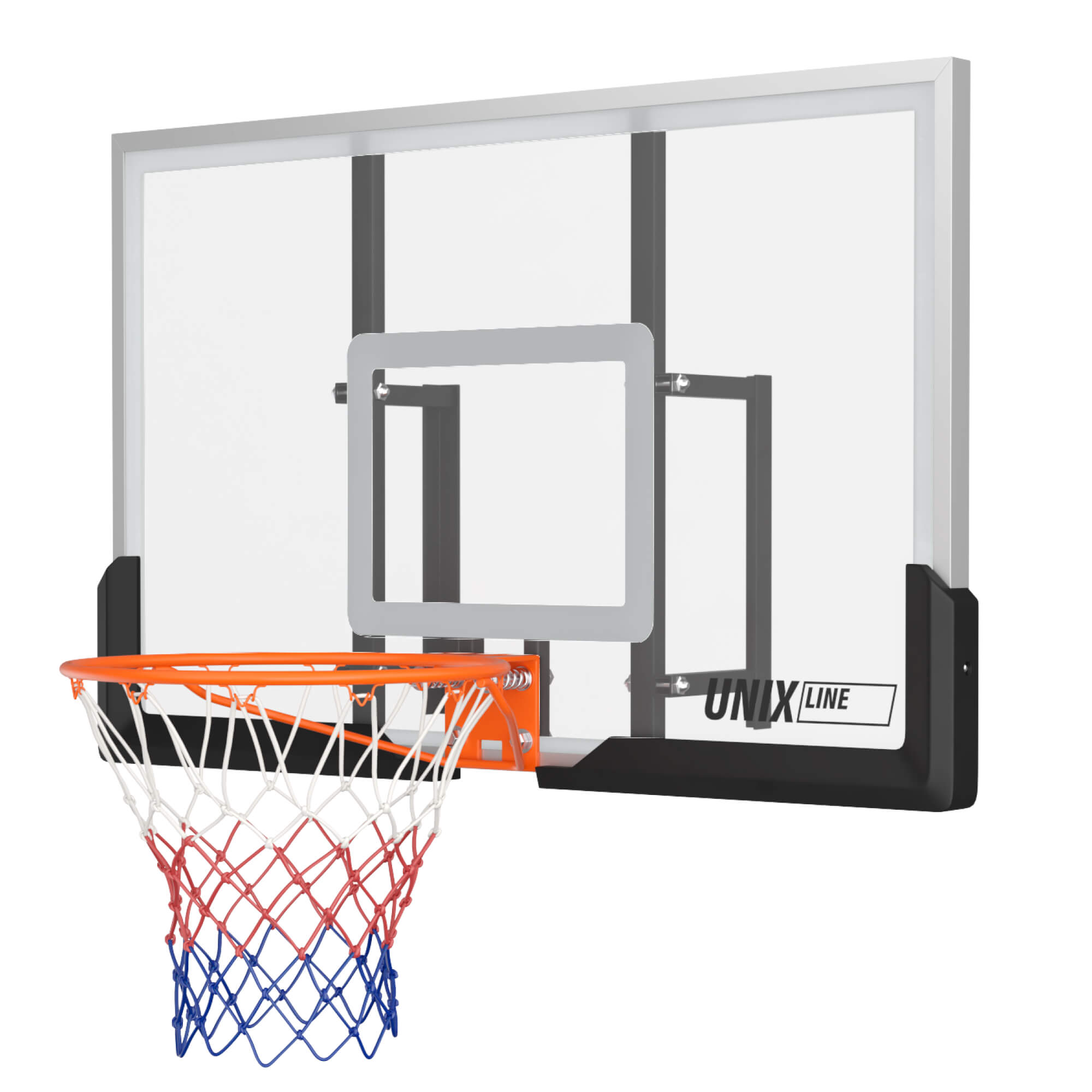 Баскетбольный щит UNIX Line B-Backboard 48"x32" (122 х 82 см) R45