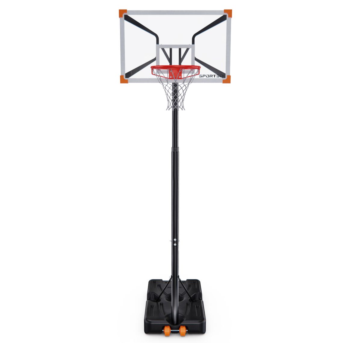 Баскетбольная мобильная стойка DFC SPORTSOUL, 112 х 72 x 0.2 см