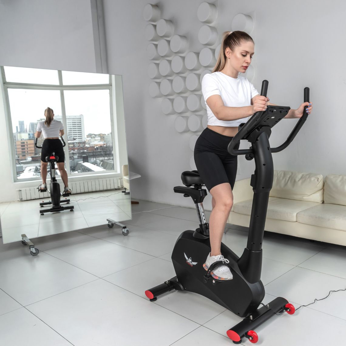 Велотренажер DFC Cardio B255P электромагнитный — купить в Actus Sport