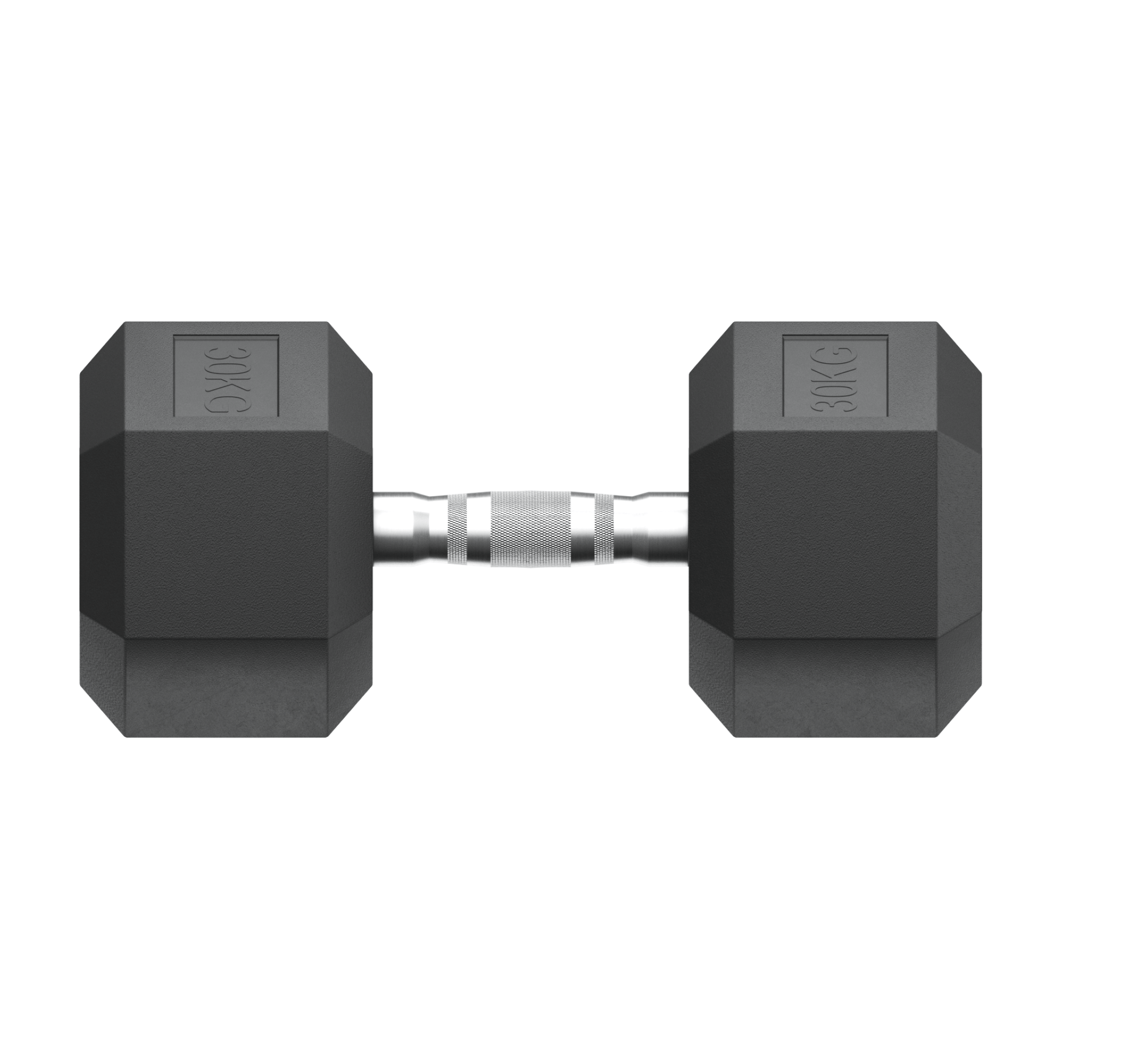 Гантель гексагональная UNIX Fit обрезиненная 30 кг / шт.