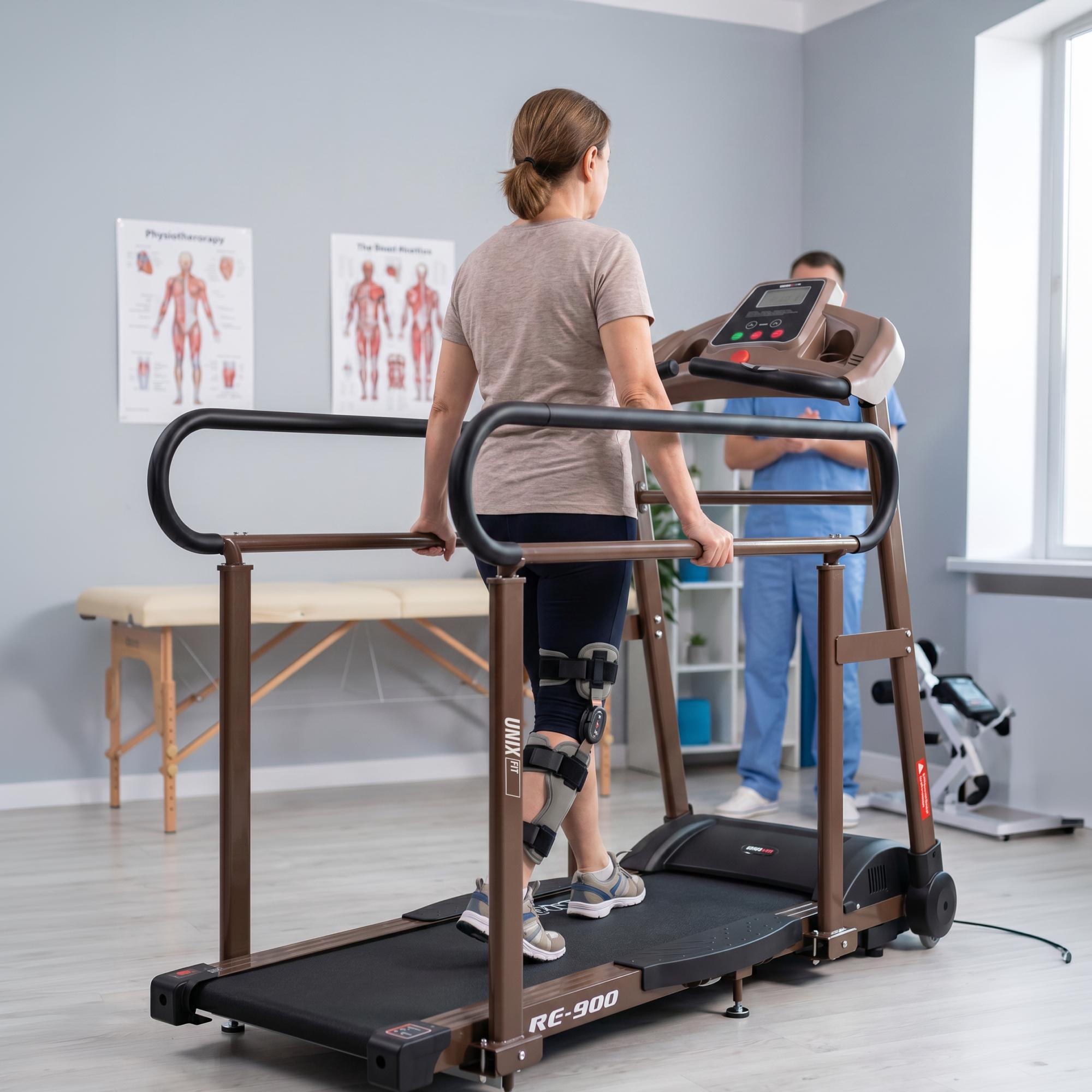 Беговая дорожка для реабилитации UNIX Fit RE-900 — купить в Actus Sport