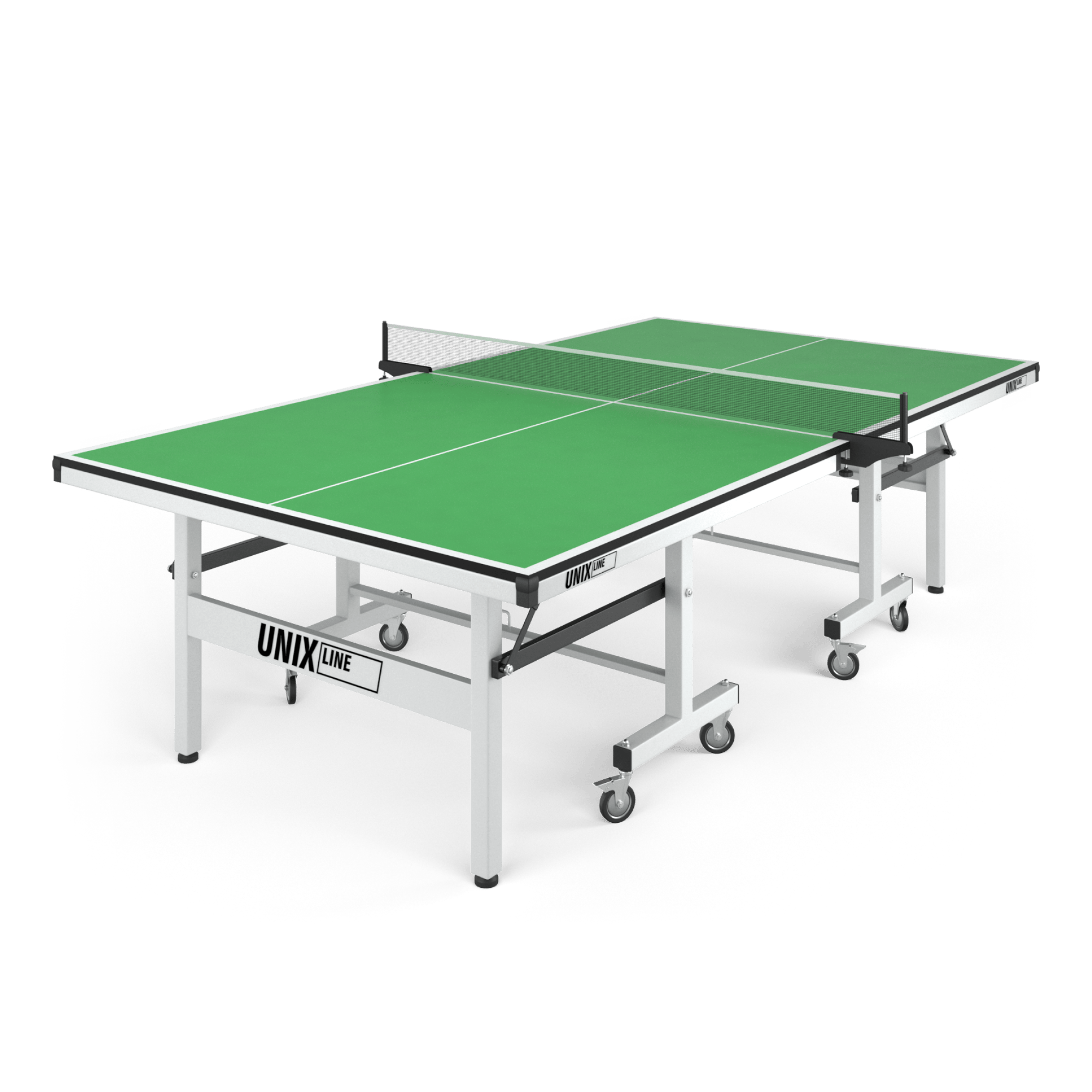 Профессиональный теннисный стол UNIX Line 25 мм MDF зеленый