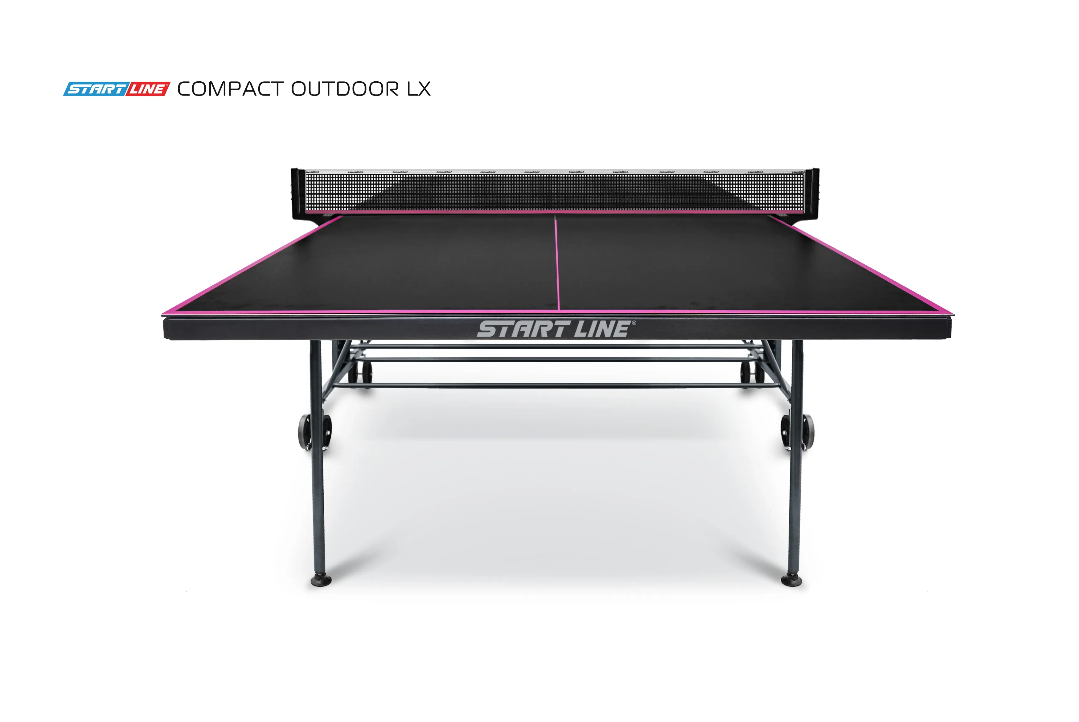 Стол теннисный Compact-2 LX Всепогодный Black