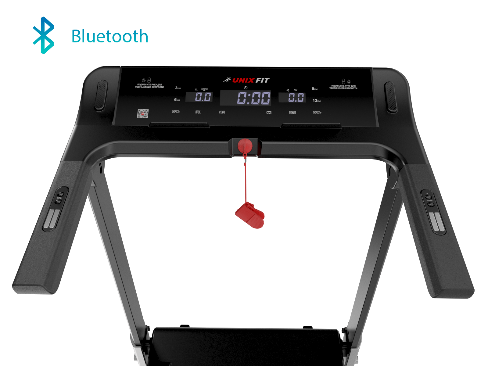Беговая дорожка UNIX Fit Hi-tech F2 тёмная буря