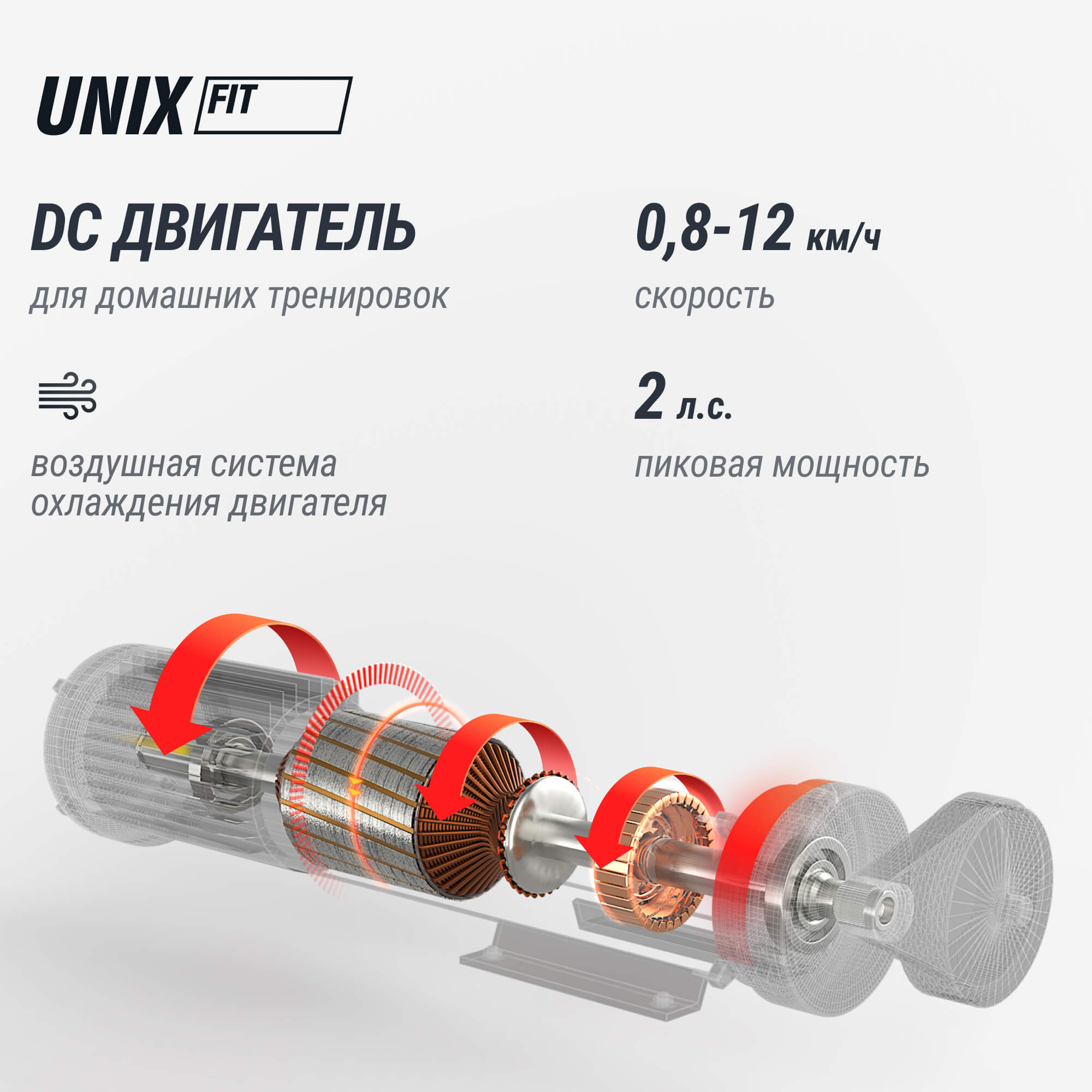 Беговая дорожка UNIX Fit ST-530M