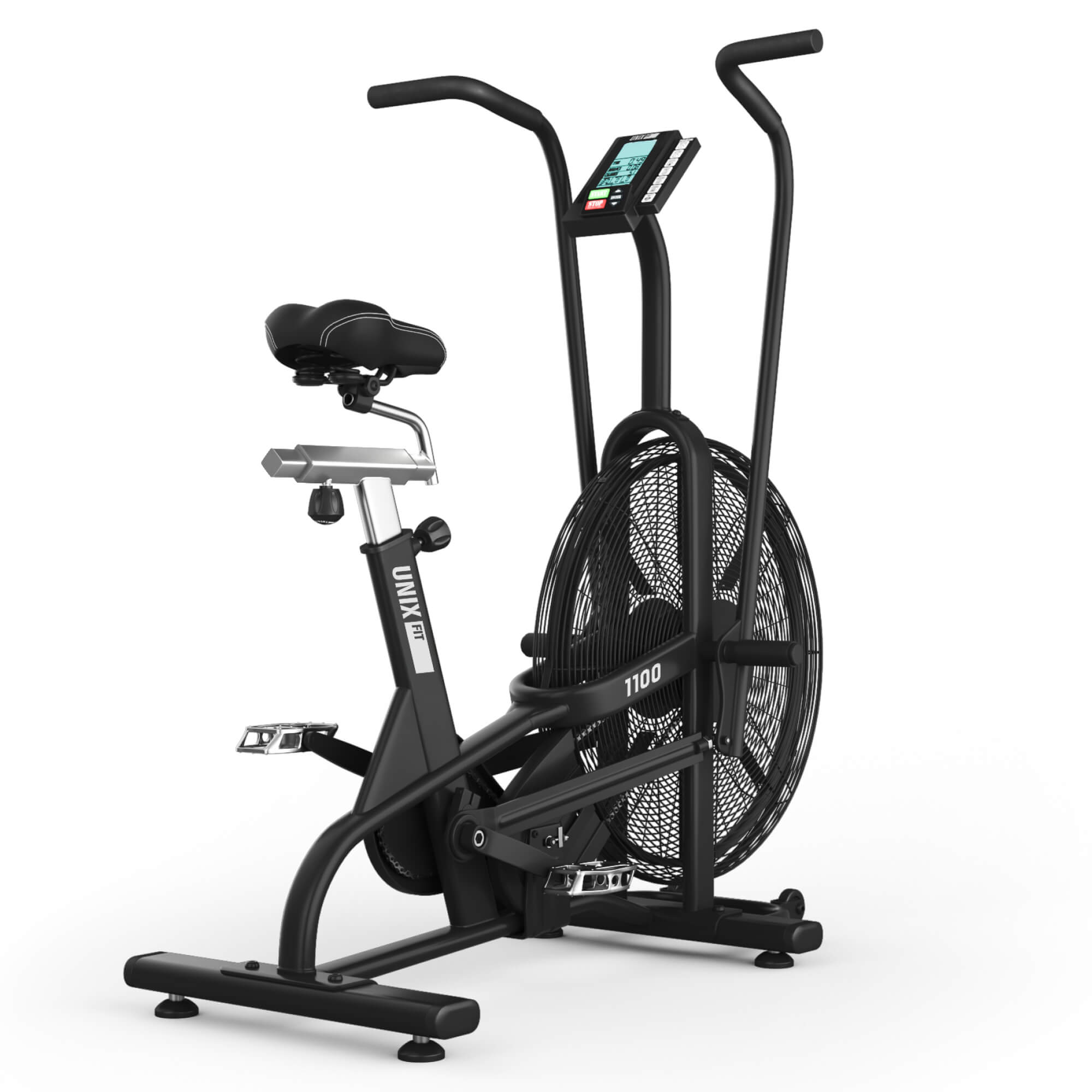 Велотренажер UNIX Fit техно-аэробайк / Techno AirBike 1100 PRO — купить в Actus Sport