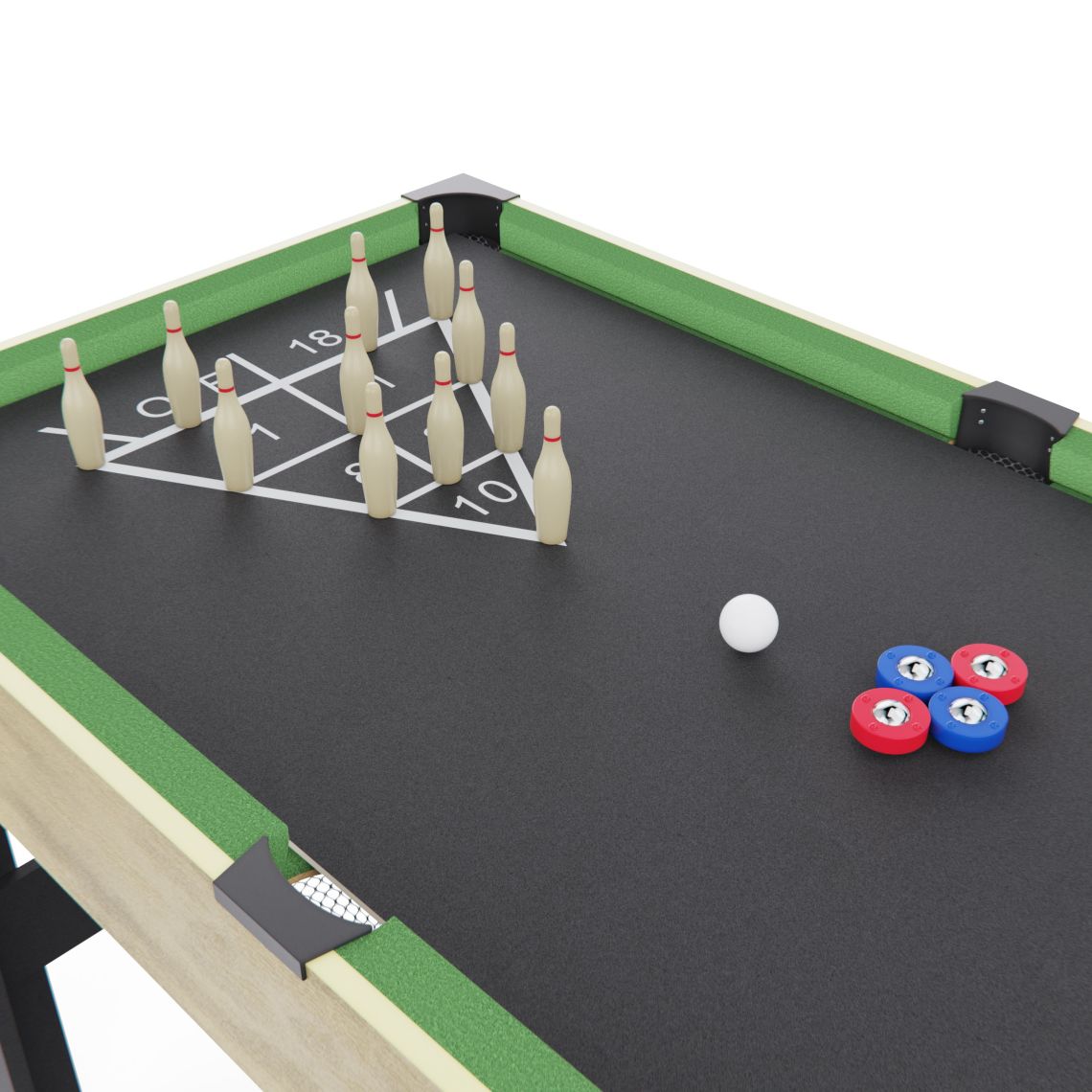 Игровой стол - трансформер 10 в 1 DFC 48" 122 x 61 см