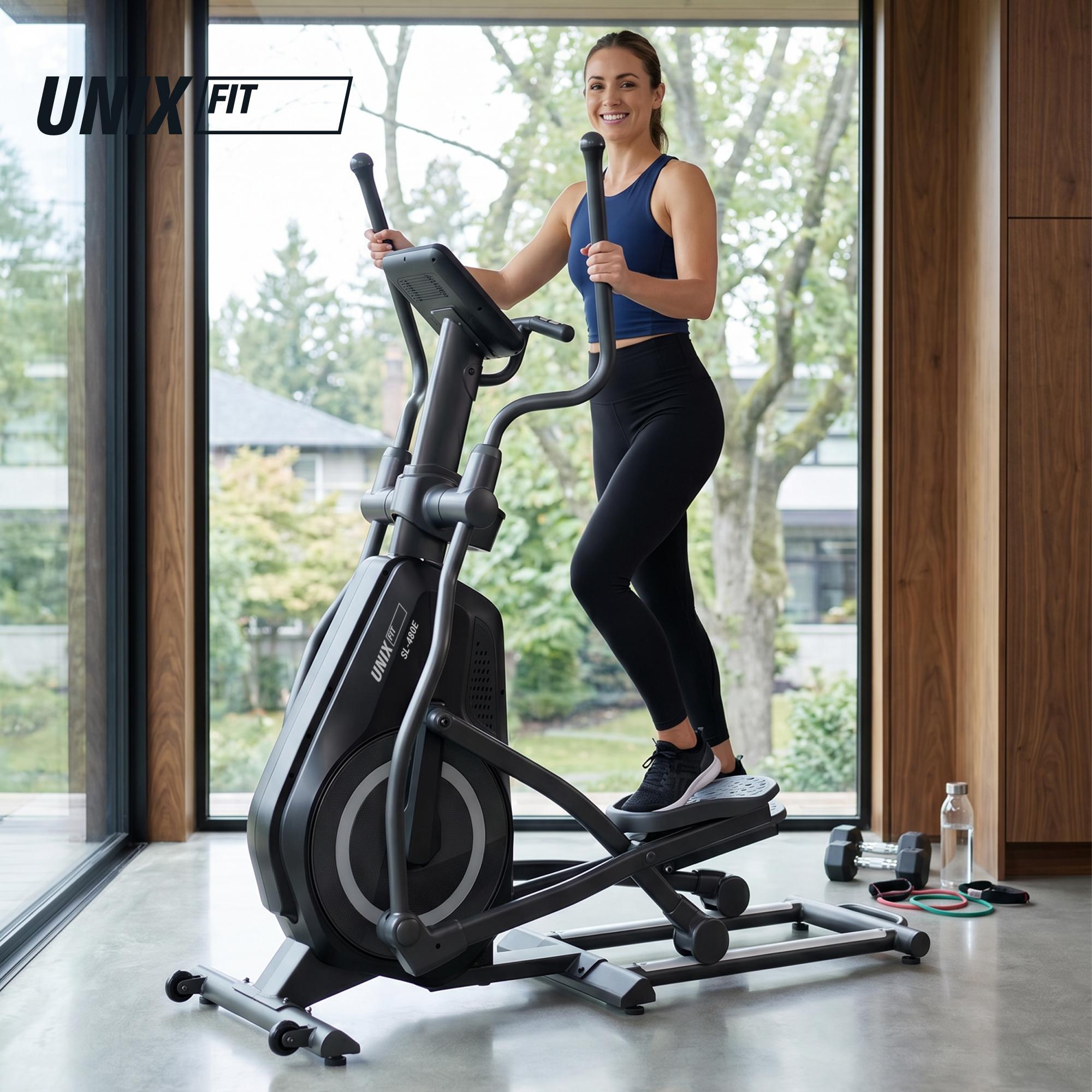Эллиптический тренажер UNIX Fit SL-480E — купить в Actus Sport