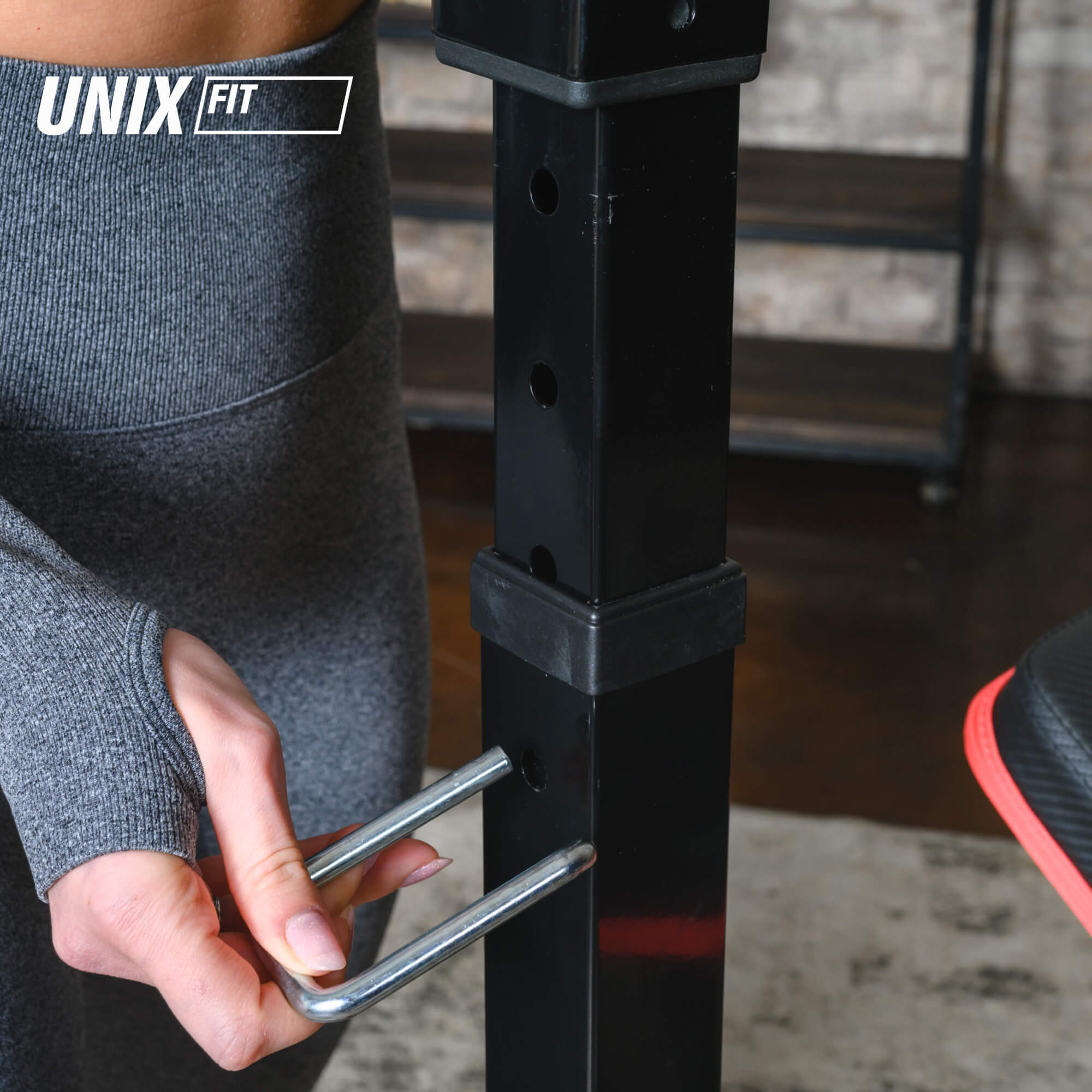 Стойка под штангу UNIX Fit каркасная / Frame 120