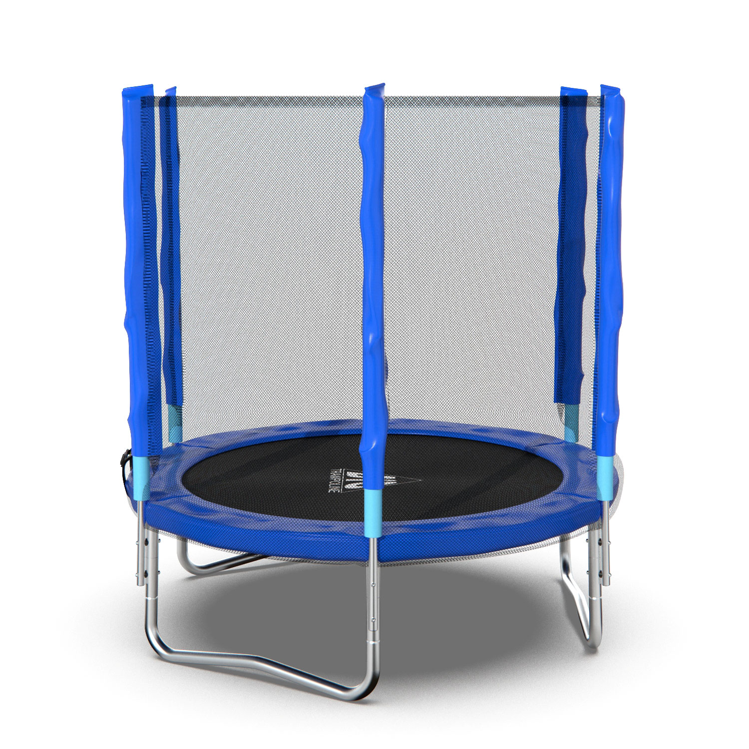 Батут DFC Trampoline Fitness с сеткой 5ft Синий