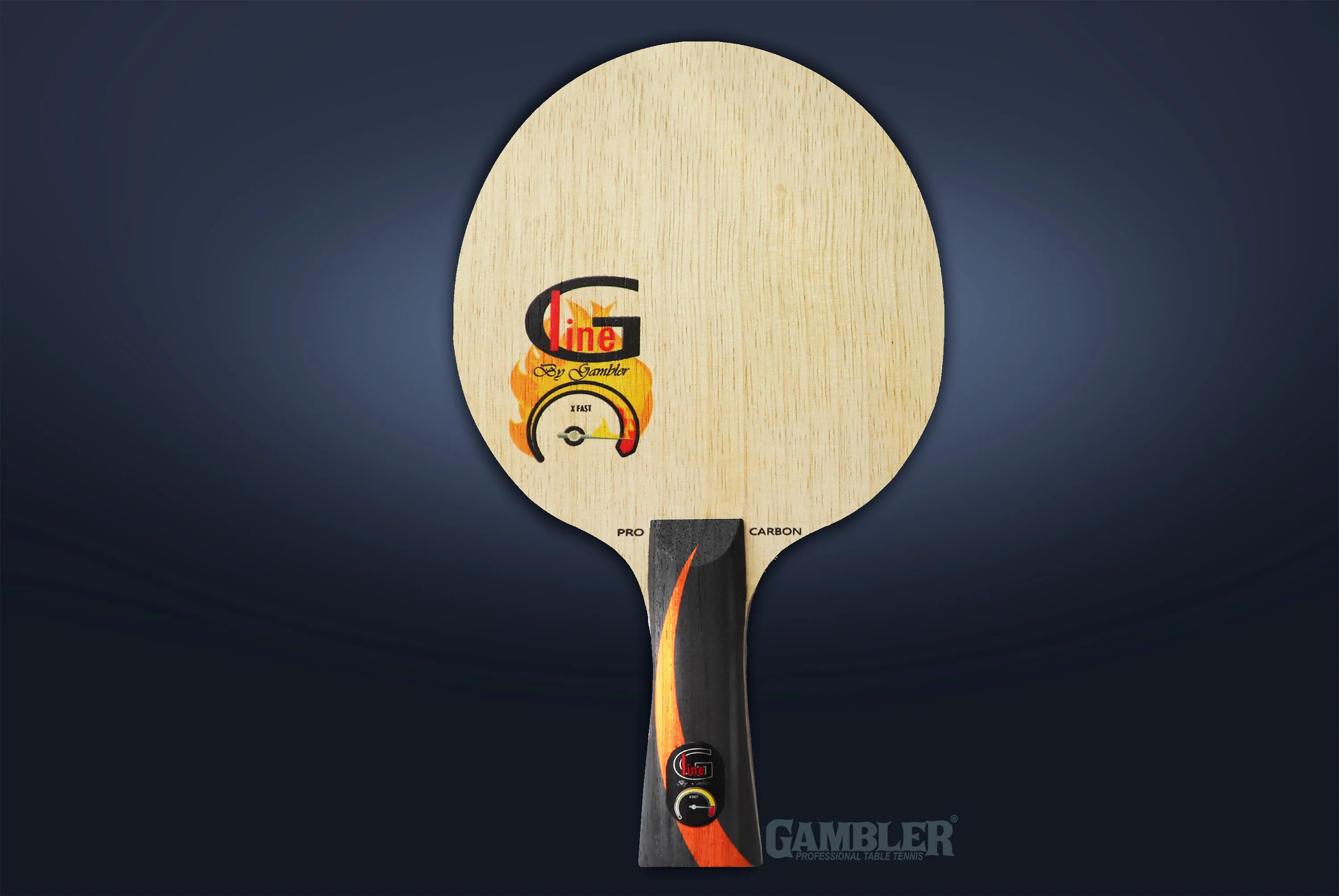 Основание GAMBLER GLINE X FAST CARBON FLARED