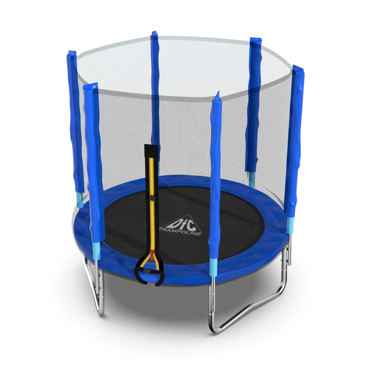 Батут DFC Trampoline Fitness с сеткой 5ft Синий
