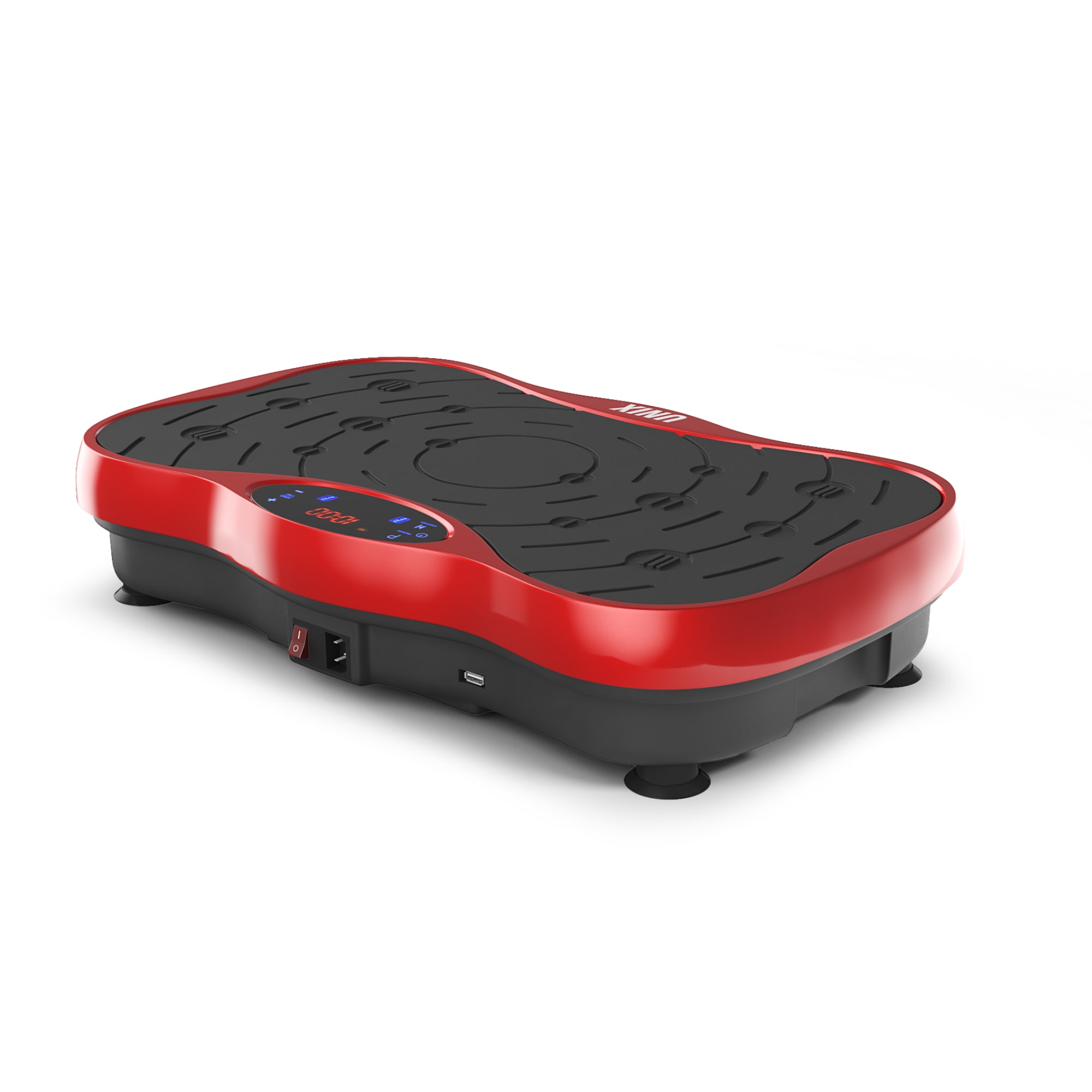 Виброплатформа UNIX Fit усиленная / Intensive 2D Red