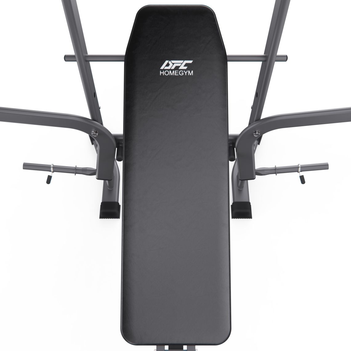 Скамья со стойками под штангу с опциями DFC D350