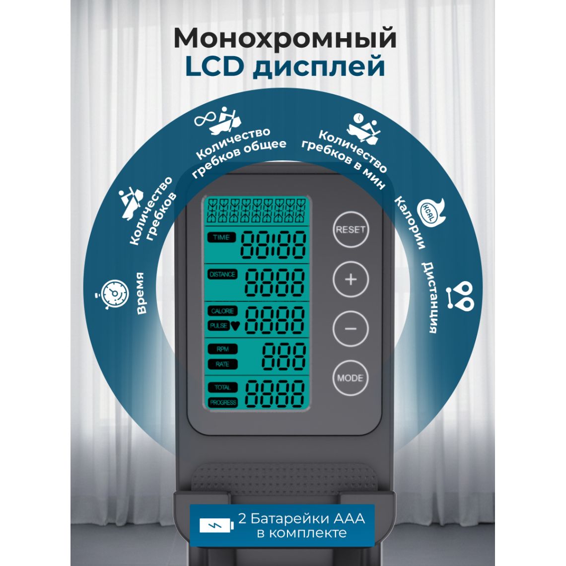 Гребной тренажер DFC PASYOU SQ-RM2405, магнитный — купить в Actus Sport