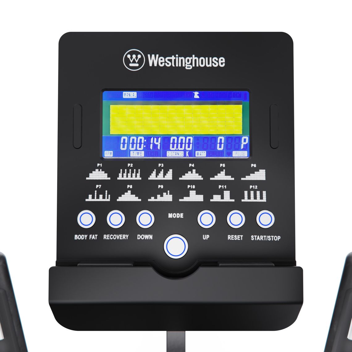 Электромагнитный эллиптический тренажёр DFC Westinghouse 13Y, черный, с изменяемым углом наклона — купить в Actus Sport