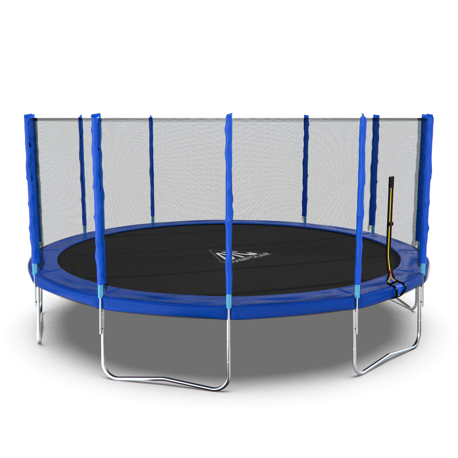 Батут DFC Trampoline Fitness с сеткой 16ft Синий