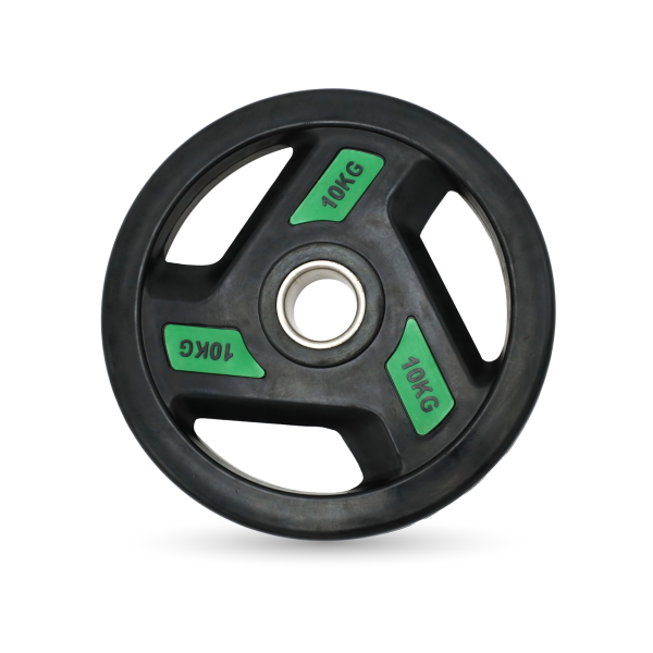 Диск обрезиненный c хватом UNIX Fit PRO 10 кг, 51 мм, 1 шт.