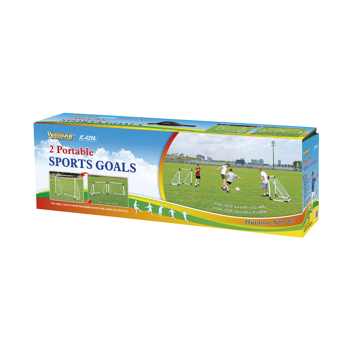 Ворота игровые DFC 4ft х 2 Portable Soccer GOAL429A