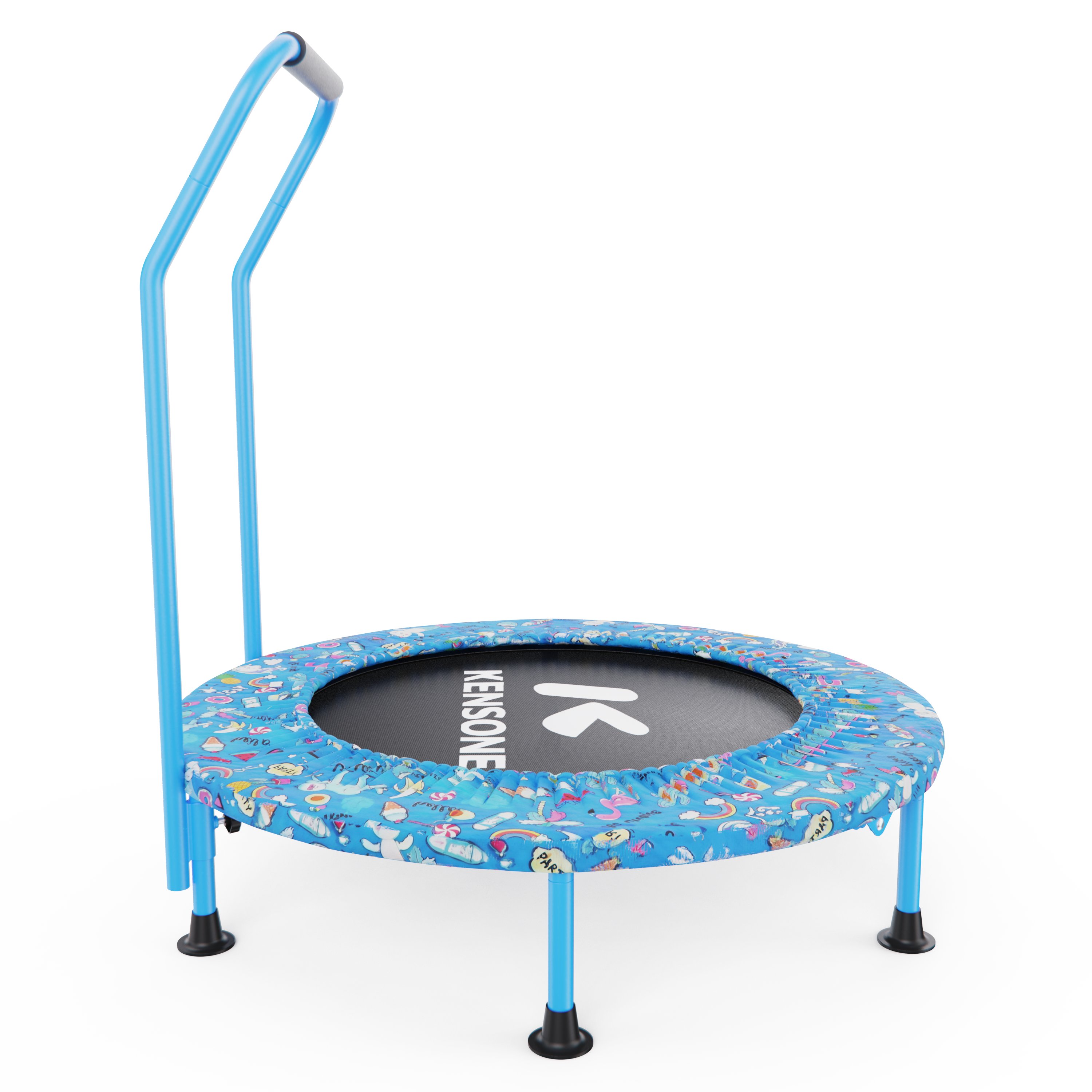 Детский батут DFC KENSONE 36" BSD-KT-U bar-Blue с поручнем