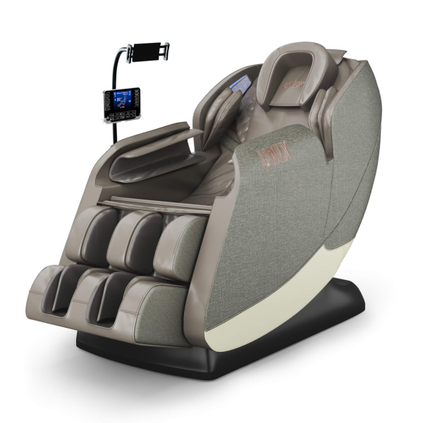 Массажное кресло UNIX Амелия / Amelia серый