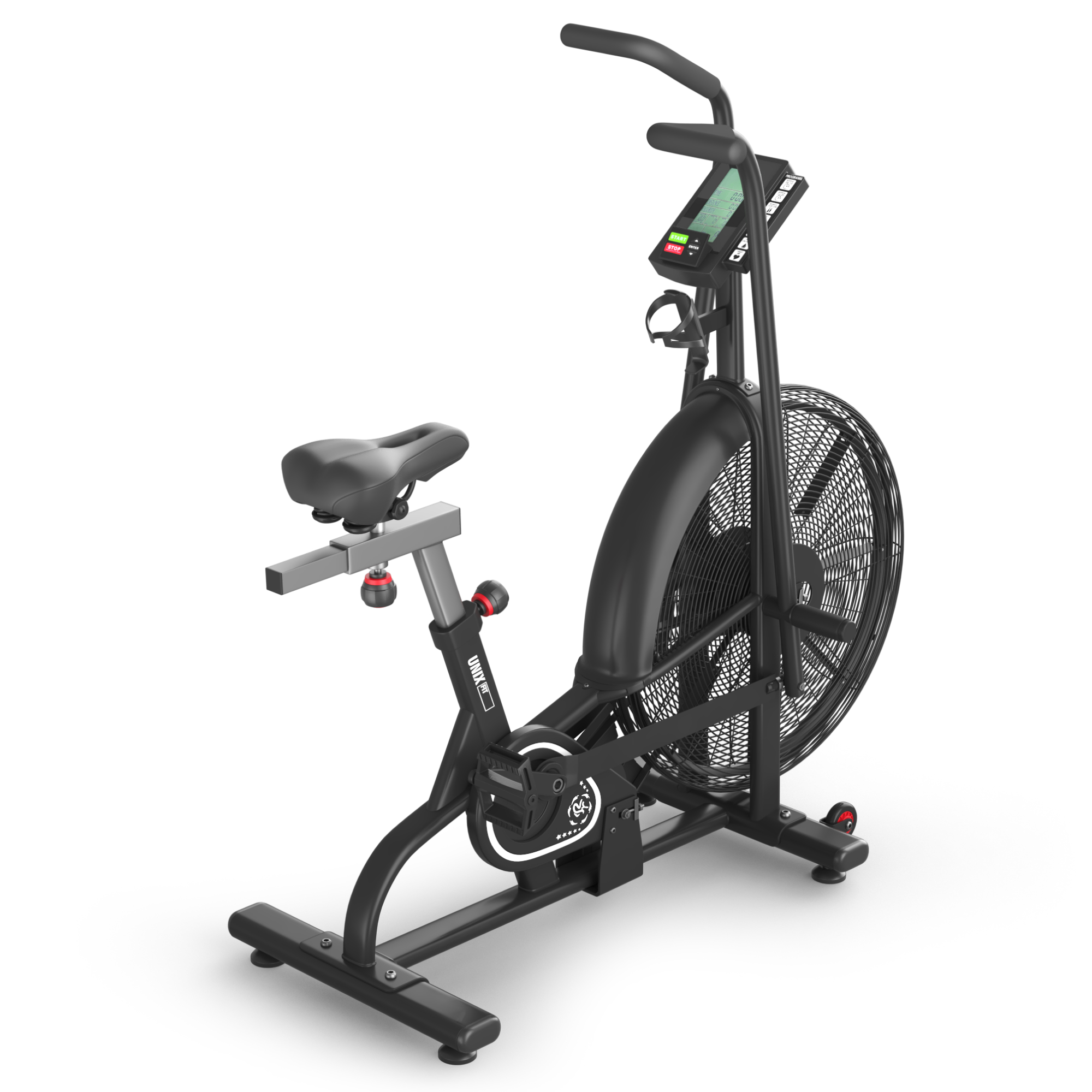 Велотренажер UNIX Fit  техно-аэробайк / Techno AirBike 900