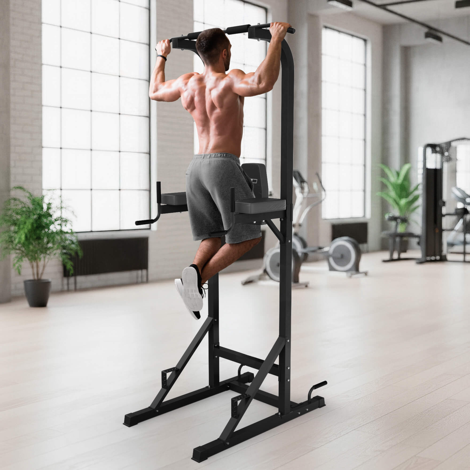 Турник-пресс-брусья UNIX Fit силовая стойка / Power Tower 120