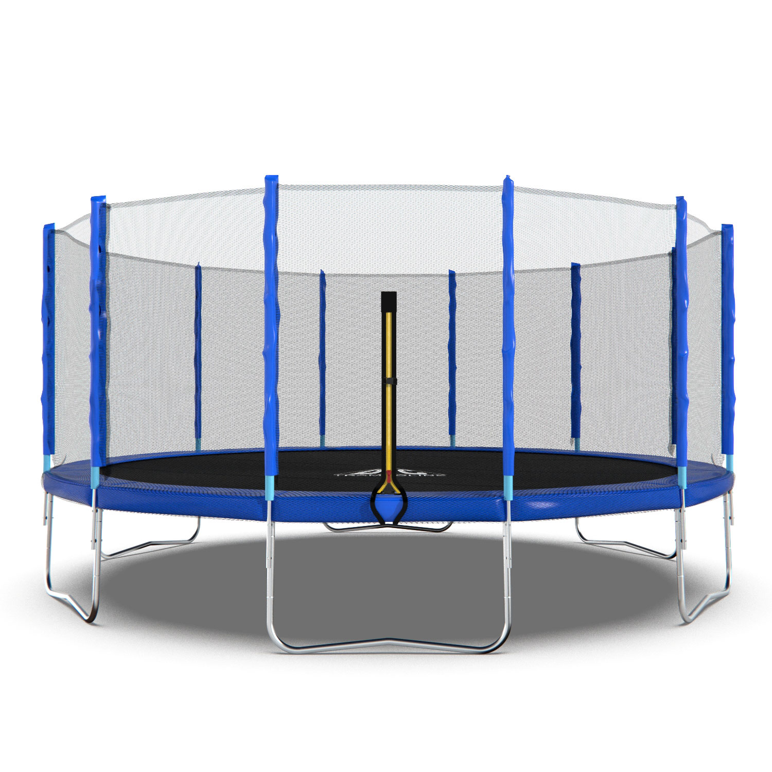 Батут DFC Trampoline Fitness с сеткой 16ft Синий